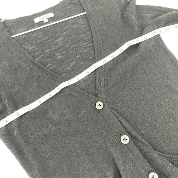 Madewell Long Black Cardigan - Picture 6 of 6